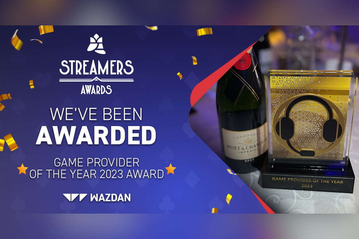 Wazdan Wins Game Provider of the Year 2023 at the Streamers Awards