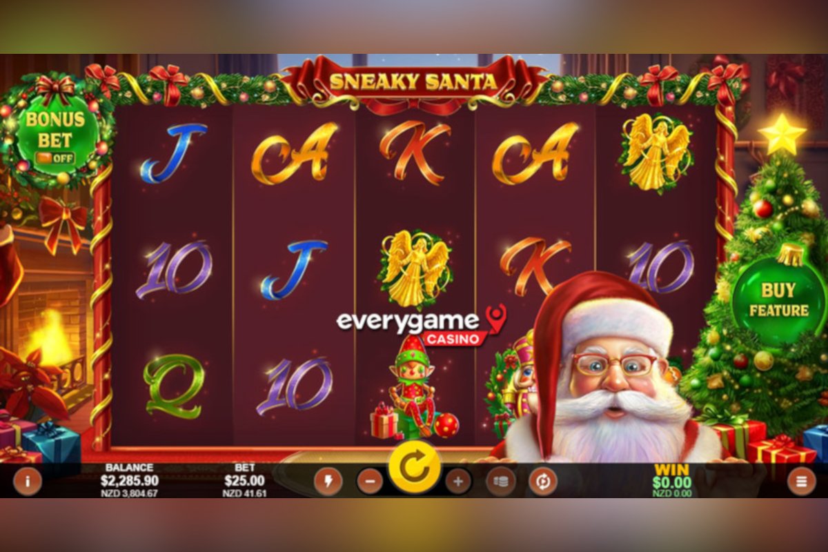 Everygame Casino Introduces a Festive New Slot from Spin Logic