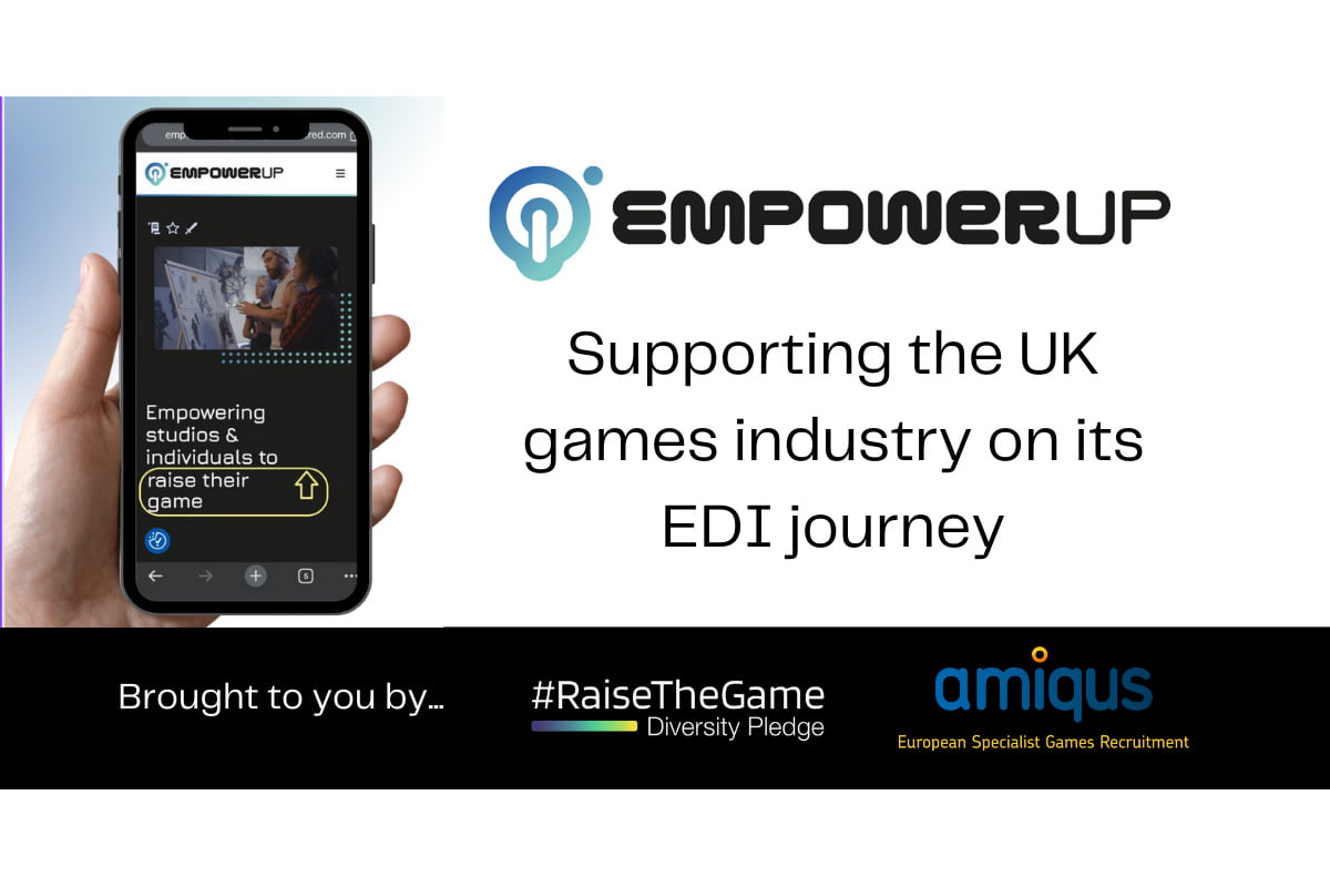 AMIQUS & Ukie Unveil New EDI Platform, Empower Up, as part of #RaiseTheGame Initiative