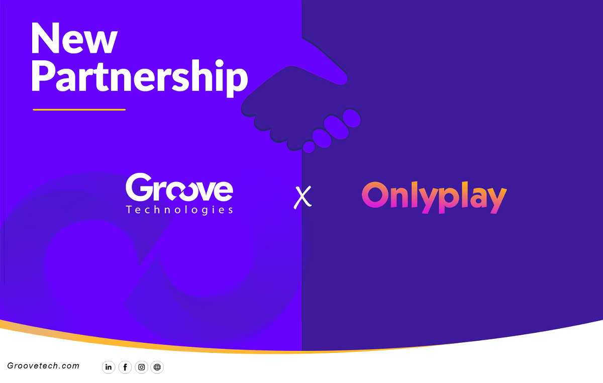 Only the best content for Groove with Onlyplay partnership