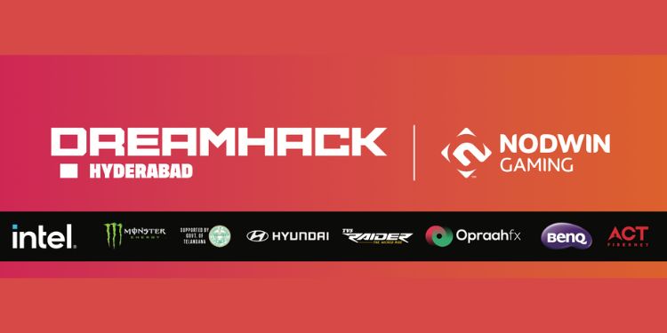 NODWIN Gaming announces iconic partnerships with Intel, Monster, Hyundai, TVS Raider, Opraahfx, BenQ, and ACT for DreamHack India 2023