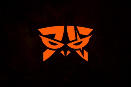 Fnatic TQ's orange logo on the black background.