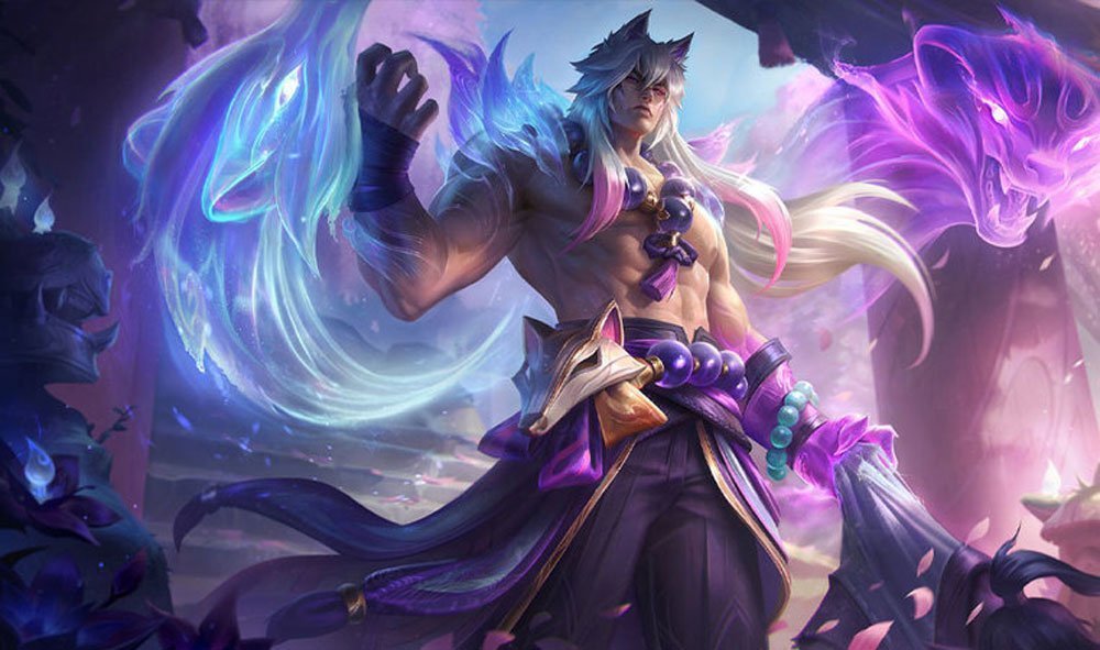 The Hottest Male Skin Spirit Blossom Sett in League of Legends