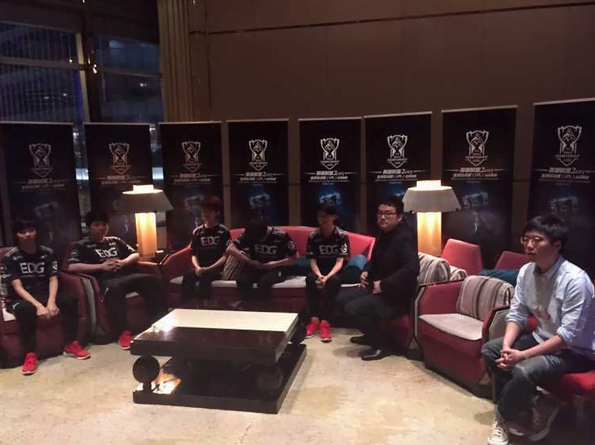 Interview with LGD, EDG, and IG before World Championships