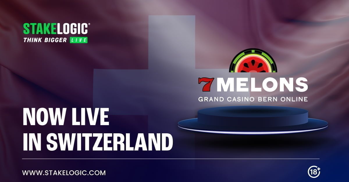 Stakelogic Live Casino Launches in Switzerland with 7melons.ch Deal