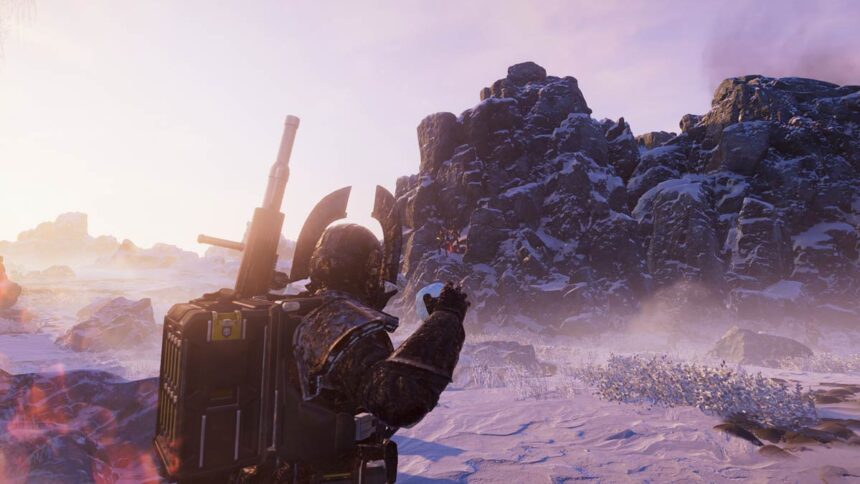 Developers of Helldivers 2 advise players against engaging in crash-triggering snowball fights
