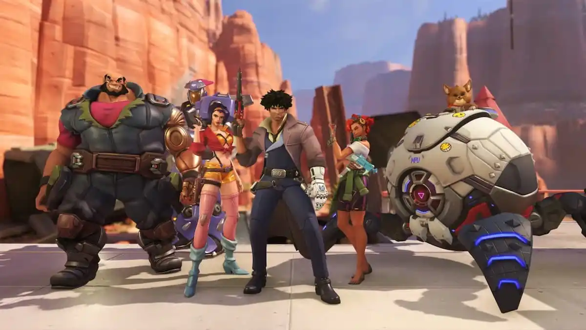 Overwatch 2 and Cowboy Bebop Collab Reveals Incredible Skins in New Gameplay Trailer