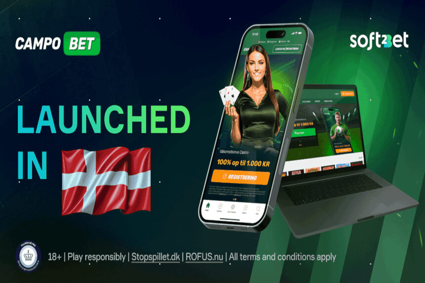 Soft2Bet Presents CampoBet.dk: Its Latest Casino and Sportsbook in Denmark