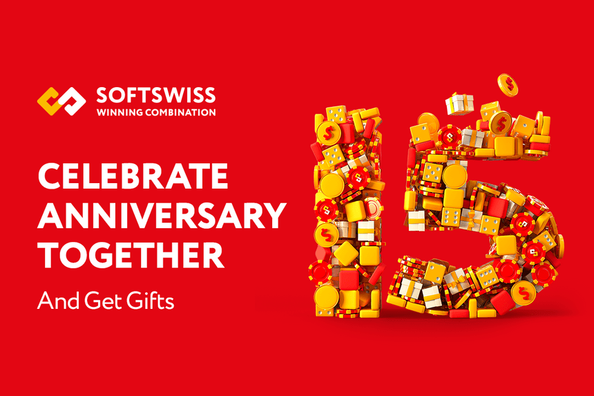 Celebrate SOFTSWISS’ 15th Anniversary with Special Offers!