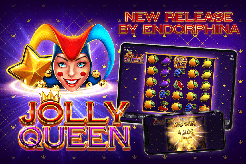 Endorphina releases its newest title - Jolly Queen!
