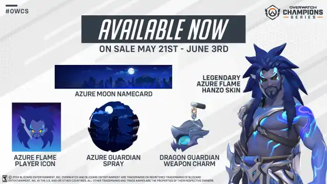 Blizzard introduces exclusive Hanzo skin package to support Overwatch's inaugural Major tournament prize pool funding